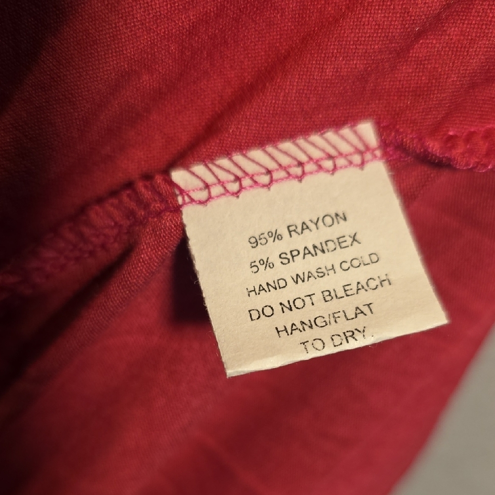 Womens Raspberry Tunic Top Size XL NWOT - Picture 3 of 7